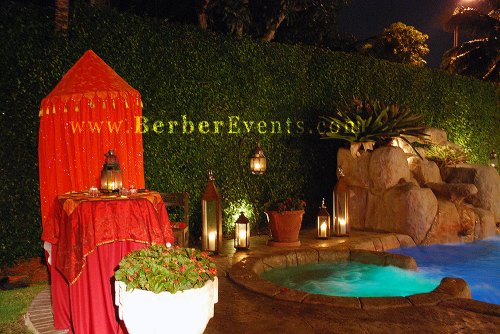 Moroccan Mogador Lanterns and hanging Canopy from BerberCompany.com